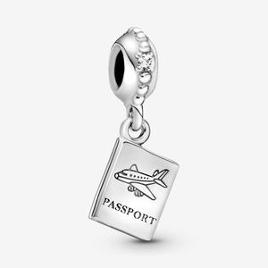 Genuine Pandora Silver S925 ALE Passport Travel Dangle Charm -